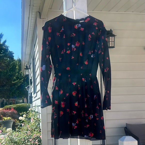 Jason Wu Floral Blouson Dress Size 4 Great Condition - Picture 5 of 10